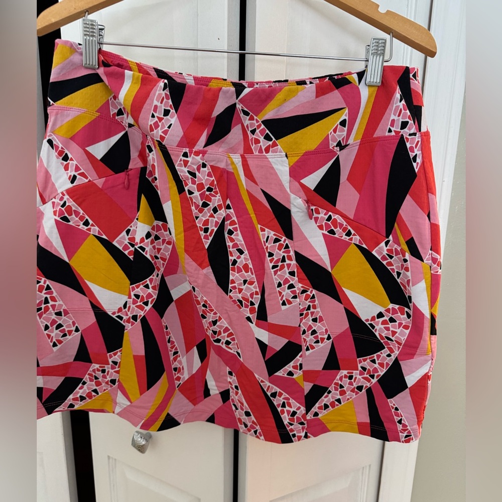 IBKUL Women’s Geometric Print Skort